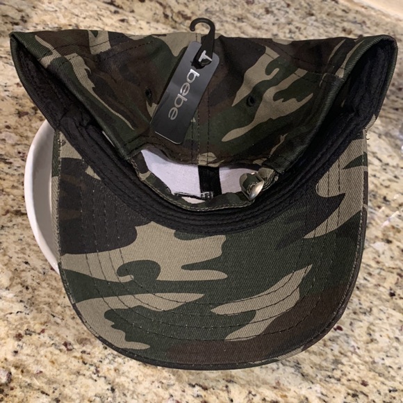Woman’s Bebe Baseball Camouflage Hat - Picture 7 of 9